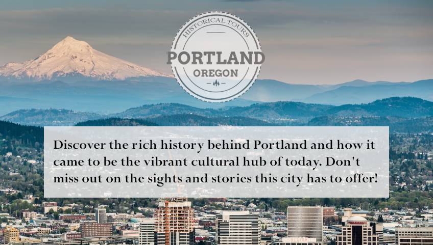 Discover the rich history behind Portland and how it came to be the vibrant cultural hub of today. You won't want to miss the sights and stories this city has to offer!